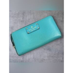 Kate Spade Aqua Blue Wallet